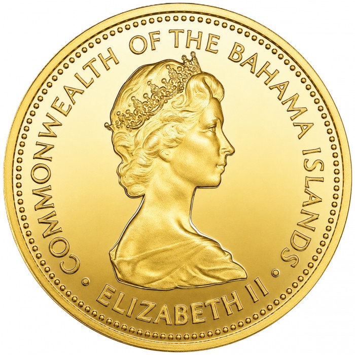 1 cent 1971-1973 - Elizabeth II, Bahamas