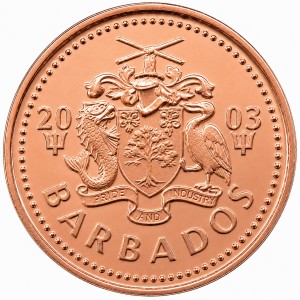 Barbados 1 Cent - Obverse