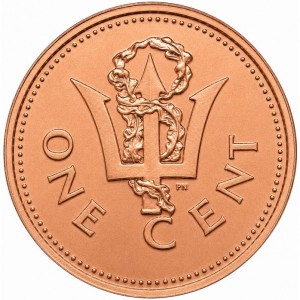 Barbados 1 Cent - Reverse