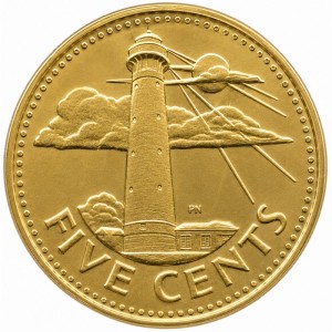 Barbados 5 Cent - Reverse