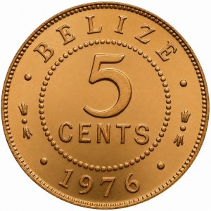 Belize 5 Cent - Reverse