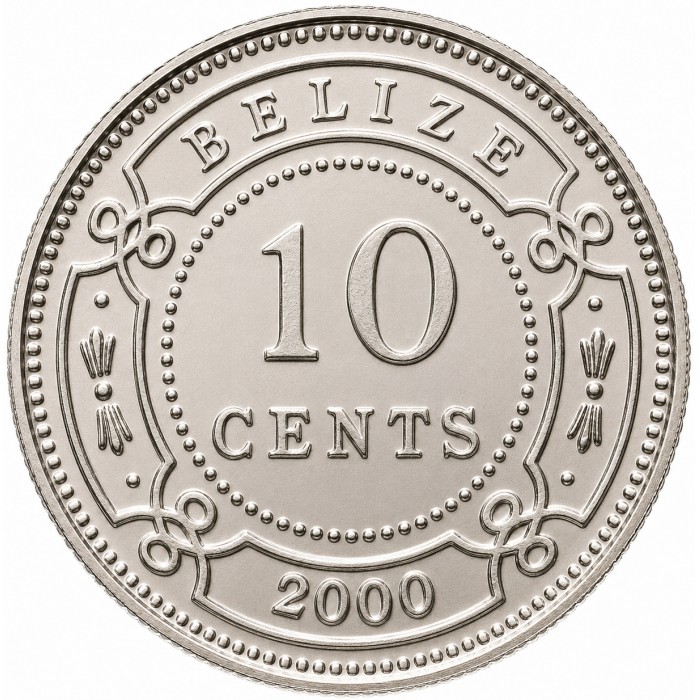 10 cents , Belize