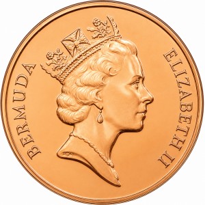 Bermuda 1 Cent - Obverse
