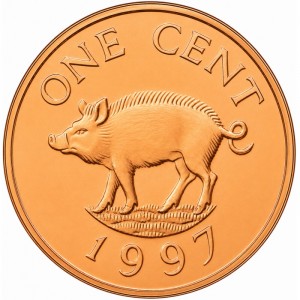 Bermuda 1 Cent - Reverse