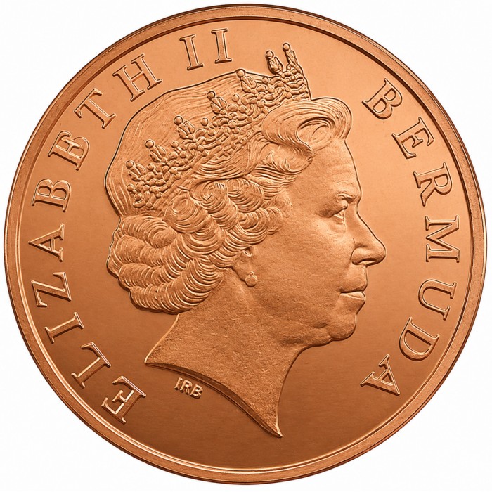 1 cent , Bermuda