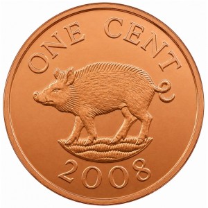 Bermuda 1 Cent - Reverse
