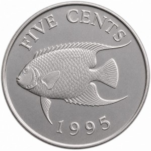 Bermuda 5 Cent - Reverse