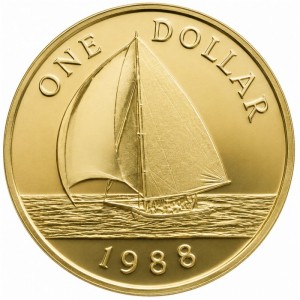 Bermuda 1 Dollar - Reverse