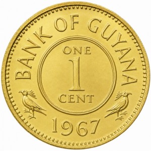 Guyana  1 Cent - Obverse