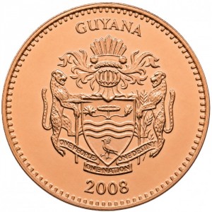 Guyana  5 Dollar - Obverse