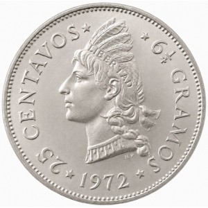 Dominikanische Republik 25 Centavos - Reverse