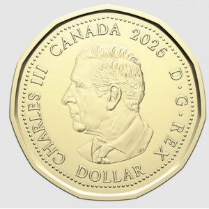 Canada 1 dollar - Obverse