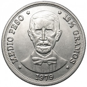 Dominikanische Republik ½ Peso - Reverse