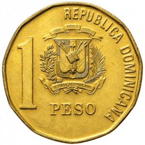 Dominikanische Republik 1 Peso - Obverse