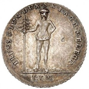 Braunschweig-Lüneburg  ⅙ Taler - Reverse