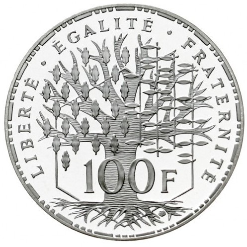 100 Franken , Frankreich