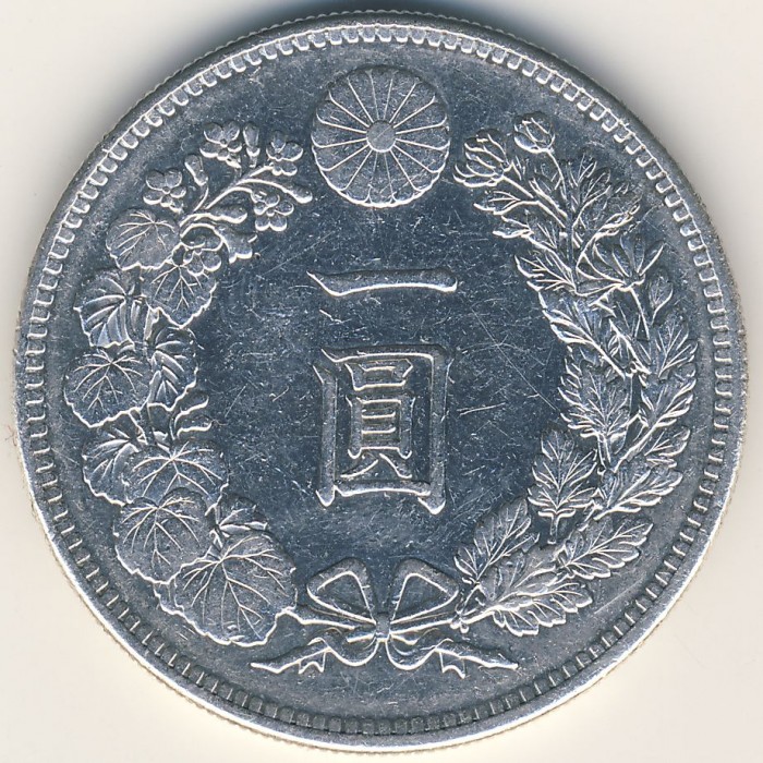 1 yen 1901 (Silver) - Mutsuhito, Japan