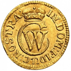 Anhalt-Zerbst ½ Dukat - Reverse