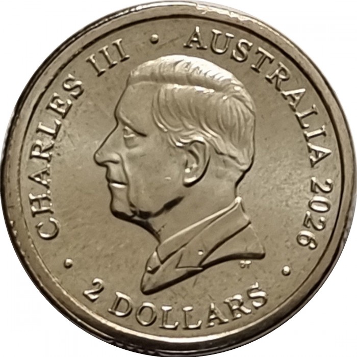 2 Dollar , Australien (Bluey - Babyrennen)
