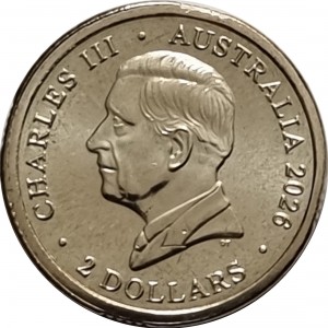 Austrália 2 doláre, 2026