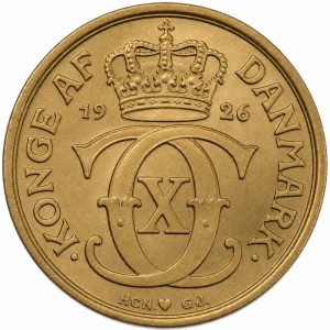Dänemark  ½ Krone - Obverse
