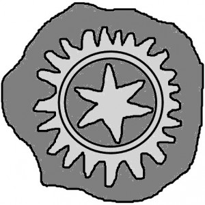 Riga 1 Scherf - Obverse
