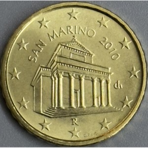 San Marino 10 Eurocent  - Obverse