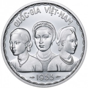 Südvietnam 50 Sou - Obverse