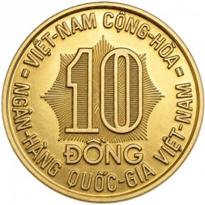 Südvietnam 10 Đồng - Obverse