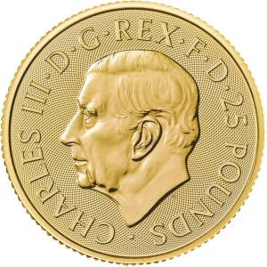 Lielbritānija 25 mārciņas, 2024