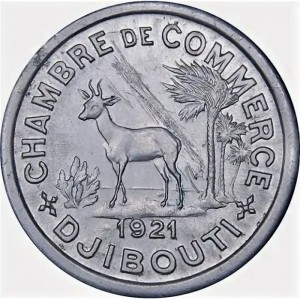 Dschibuti 10 Centimes - Obverse