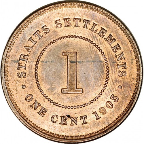 1 cent , Průlivové osady